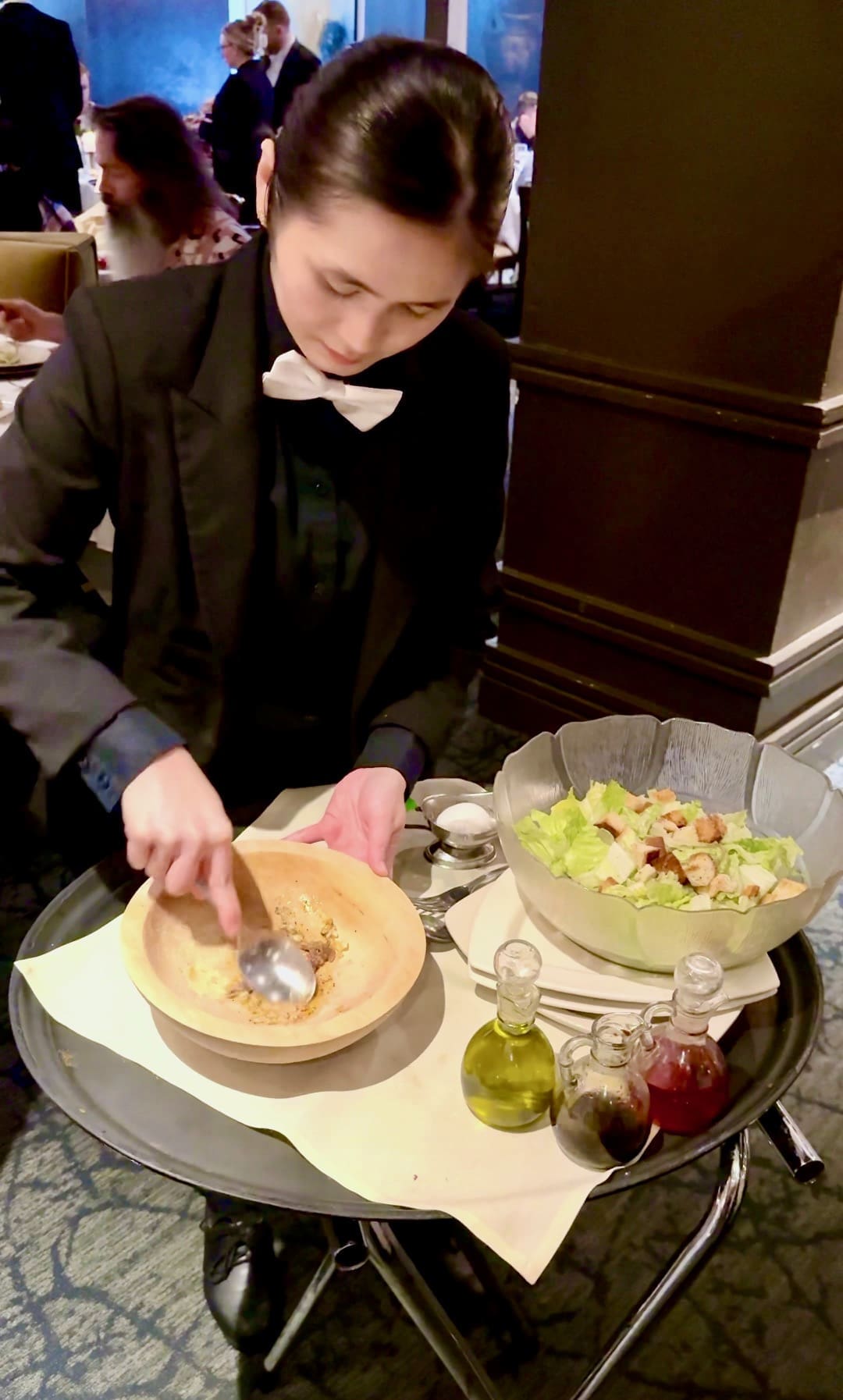 tableside caesar salad